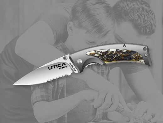 collectible knives - great collectors knives by Utica USA